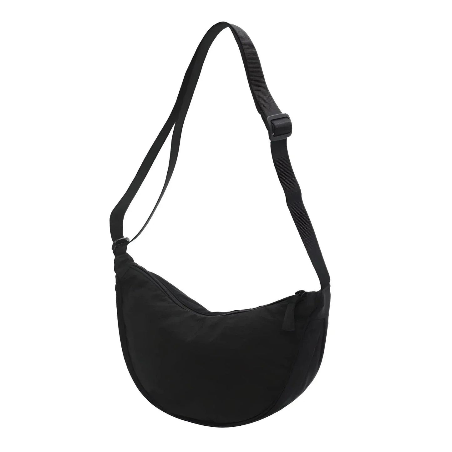 Dames Crossbody Tas Halve Maan Verstelbare Schouderriem