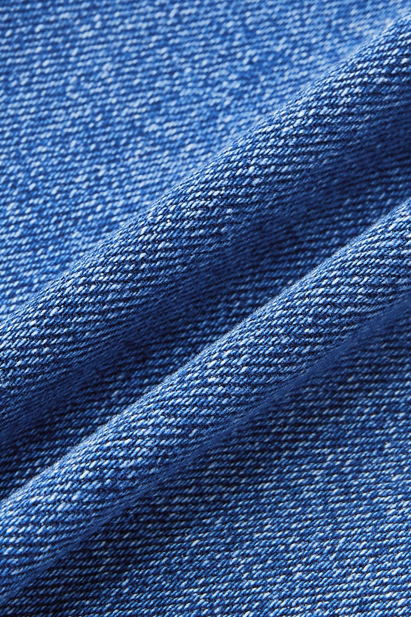 Dames Jeans met Lage Taille en Wide Leg