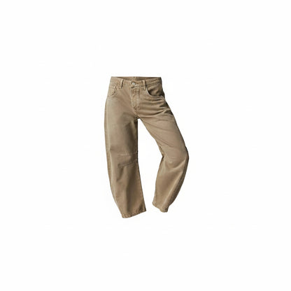 Dames Jeans Wide Leg met Lage Taille en Relaxed Fit