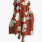 Terracotta Wolkenprint