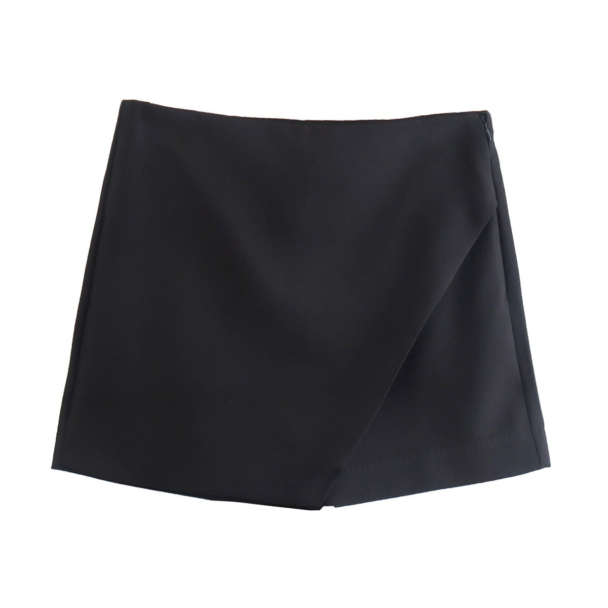 Dames Skort Korte Broek met Rok Look Zwart