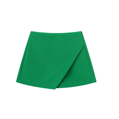 Dames Skort Korte Broek met Rok Look Groen