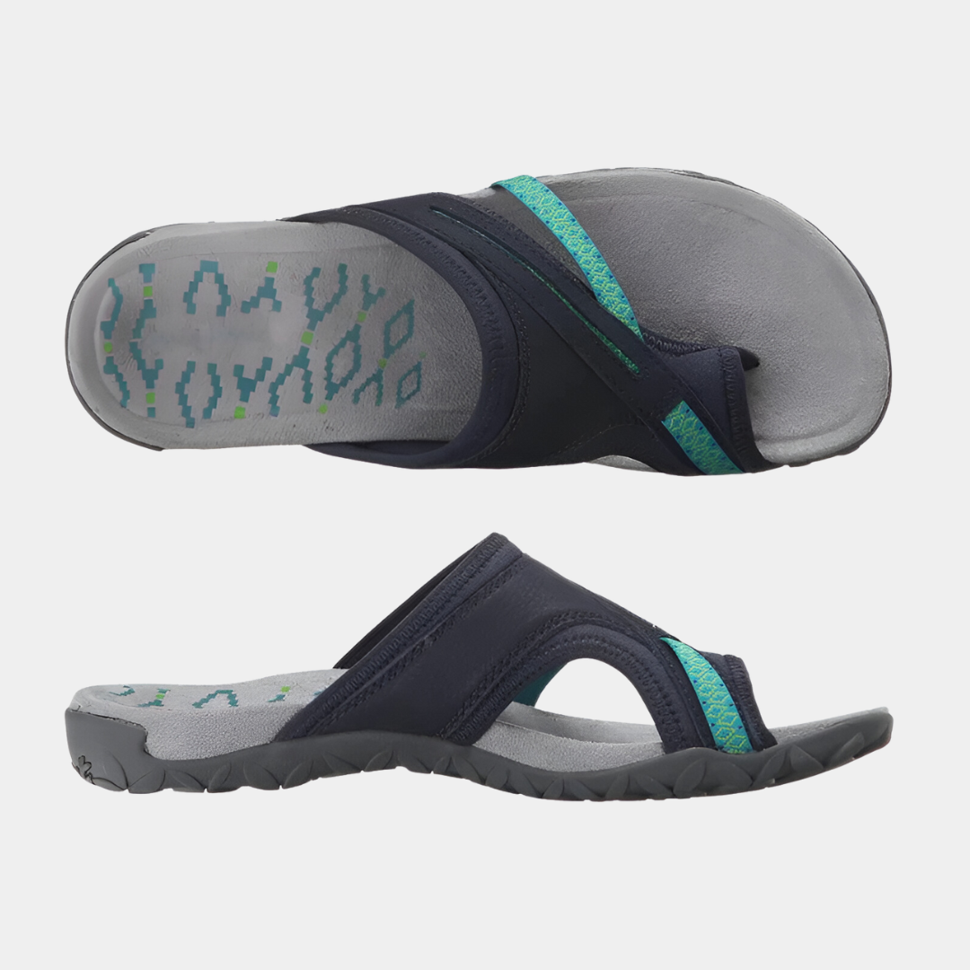 Dames Slippers met Teengreep en Ergonomisch Voetbed