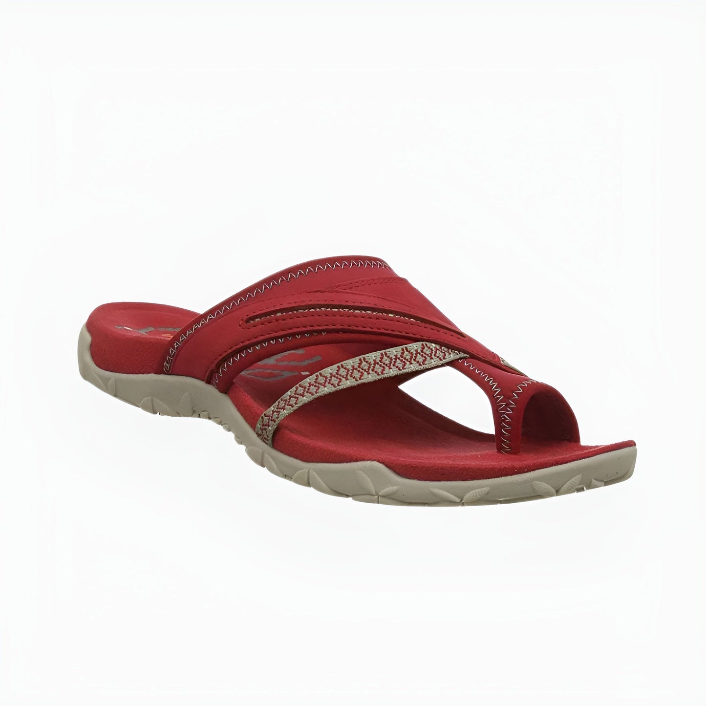 Dames Slippers met Teengreep en Ergonomisch Voetbed