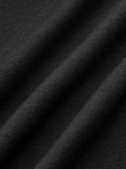 Dames Top met Lange Mouw, Mock Neck en Ruchedetail Slim Fit