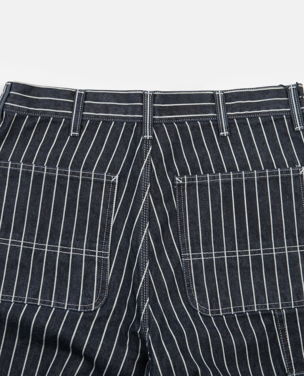 Heren Broek Loose Fit met Krijtstreep