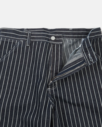 Heren Broek Loose Fit met Krijtstreep