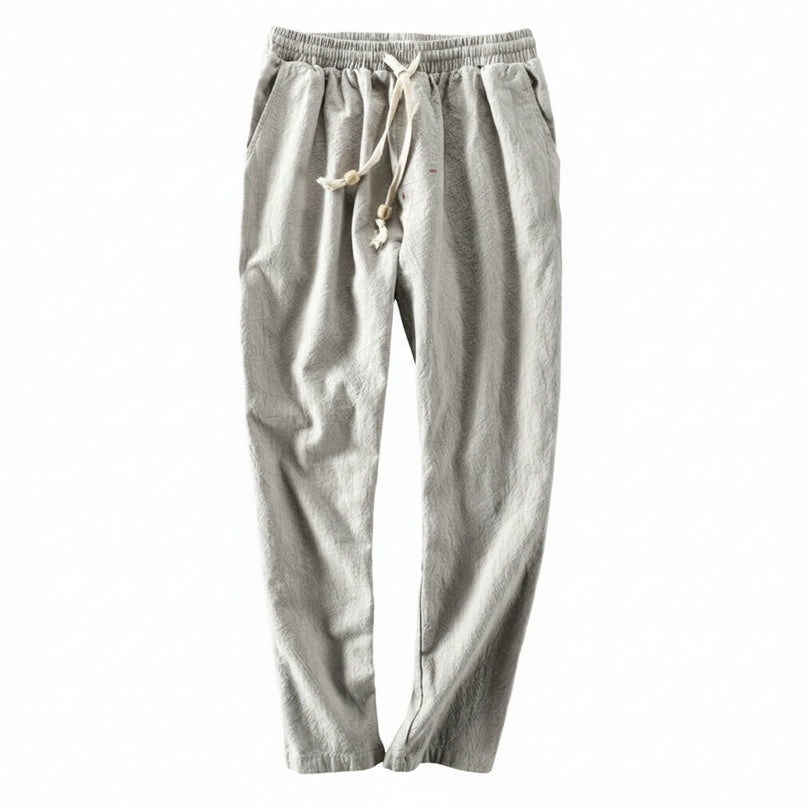 Heren Broek met Elastische Taille en Trekkoord