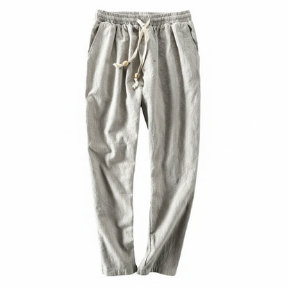 Heren Broek met Elastische Taille en Trekkoord