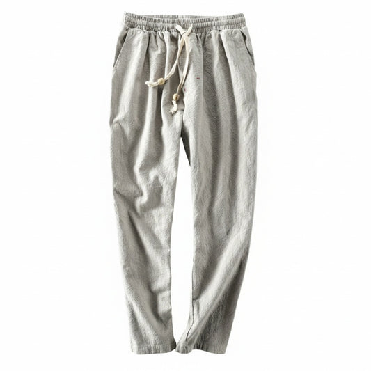 Heren Broek met Elastische Taille en Trekkoord