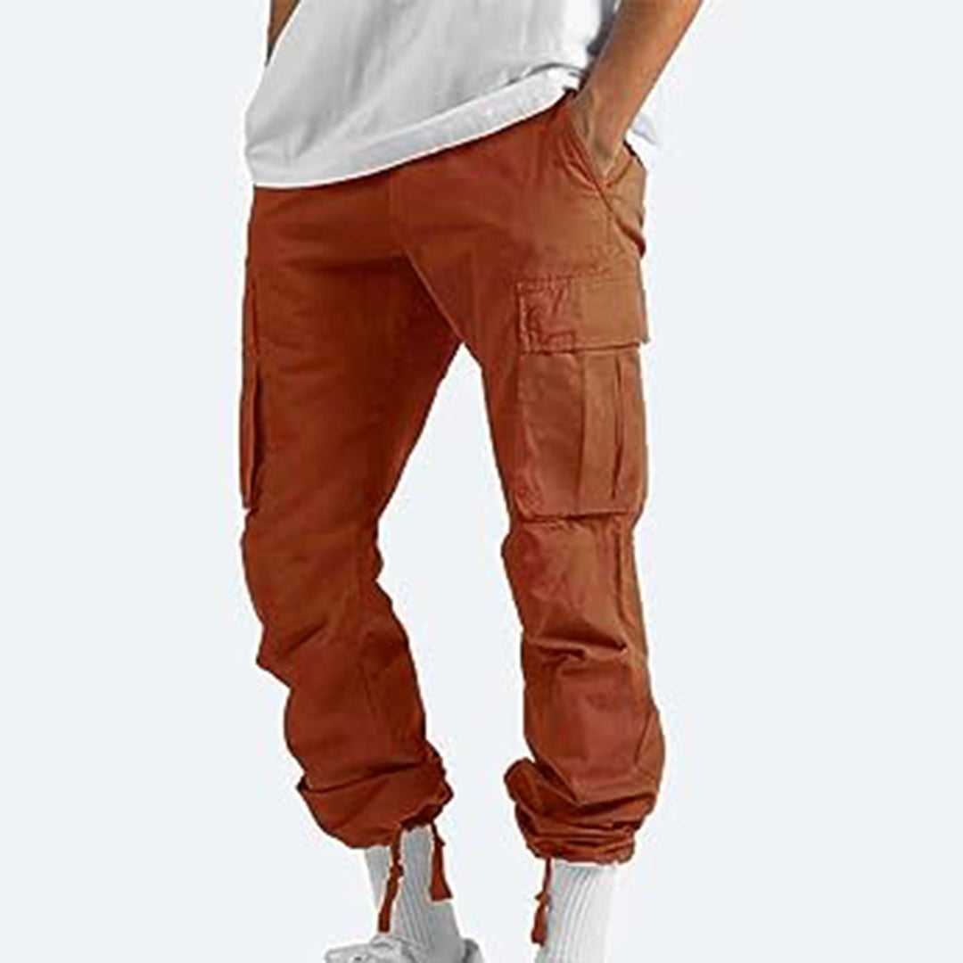 Heren Cargobroek met Elastische Taille en Trekkoord