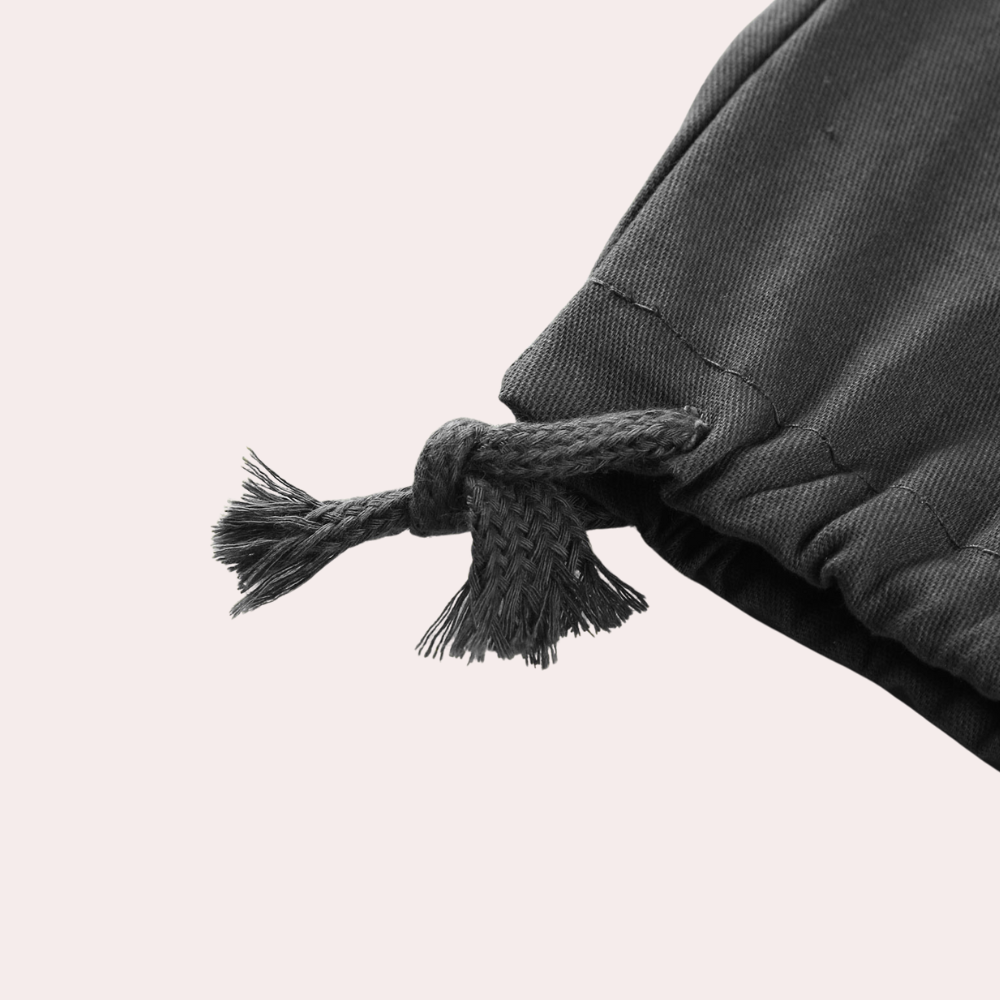 Heren Cargobroek met Elastische Taille en Trekkoord