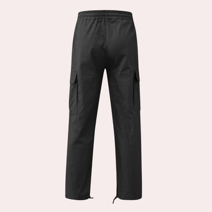 Heren Cargobroek met Elastische Taille en Trekkoord