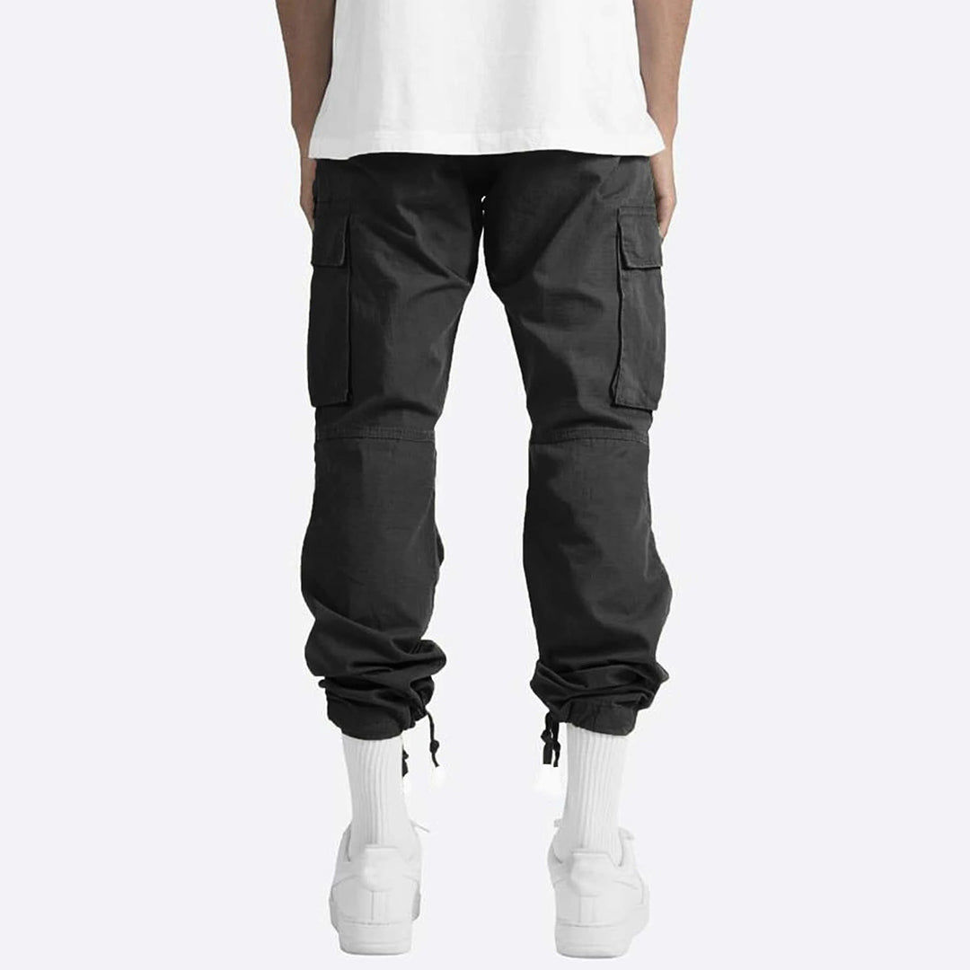 Heren Cargobroek met Elastische Taille en Trekkoord