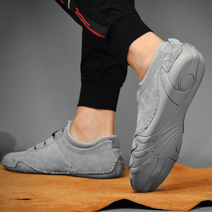 Heren Casual Loafers met Elastisch Vetersysteem