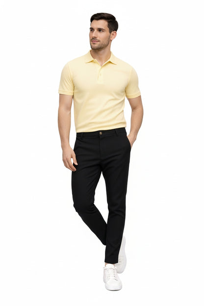 Heren Chino Broek met Rechte Snit en Regular Fit