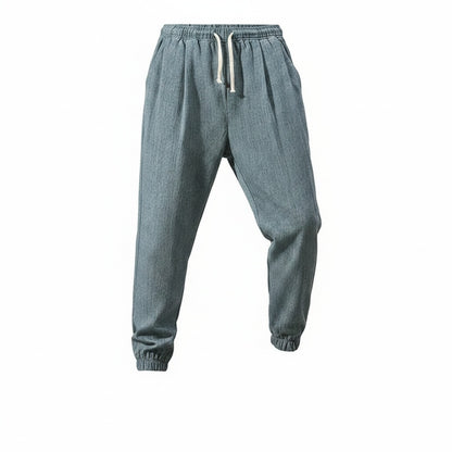 Heren Joggingbroek met Elastische Taille en Koordsluiting