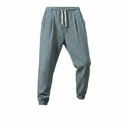 Heren Joggingbroek met Elastische Taille en Koordsluiting