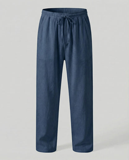 Heren Lounge Broek met Elastische Taille en Trekkoord