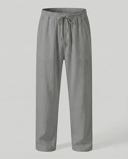 Heren Lounge Broek met Elastische Taille en Trekkoord