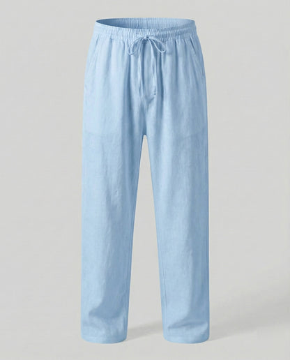 Heren Lounge Broek met Elastische Taille en Trekkoord