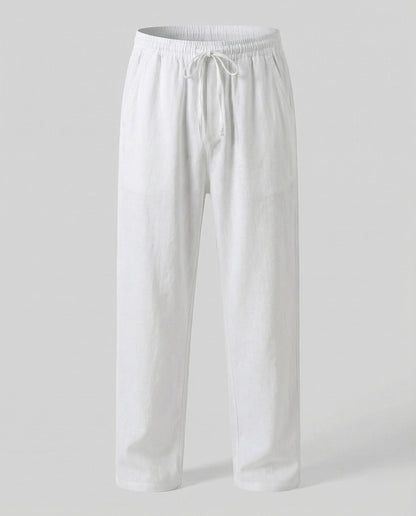 Heren Lounge Broek met Elastische Taille en Trekkoord