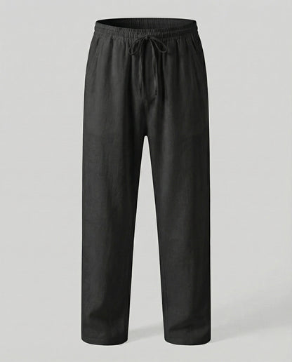 Heren Lounge Broek met Elastische Taille en Trekkoord