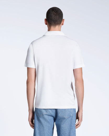 Heren Polo Korte Mouw met Open Kraag en Relaxed Fit
