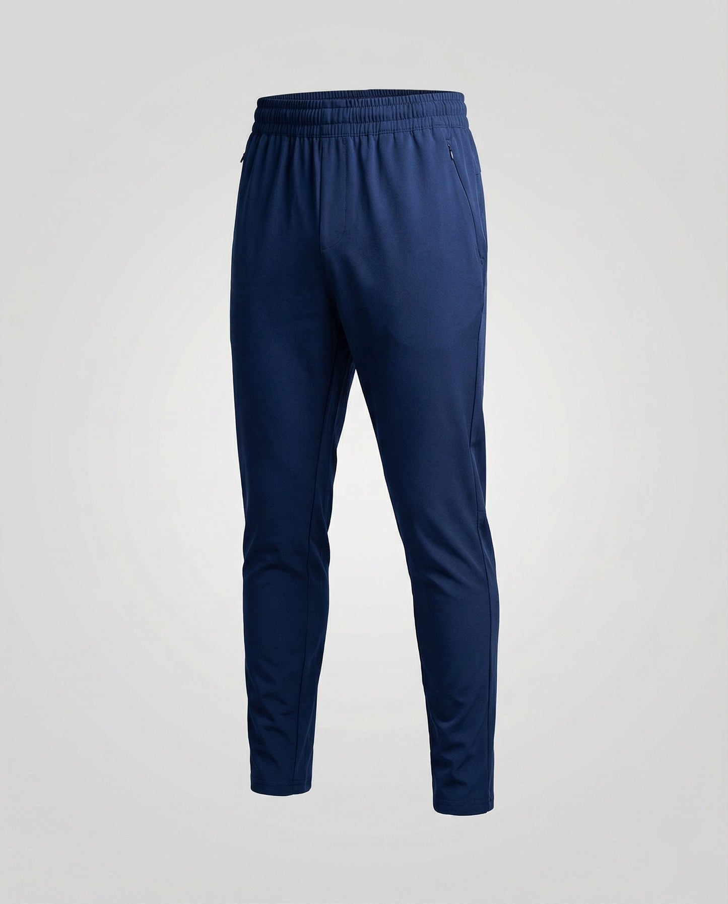 Heren Slim-fit Joggingbroek met Elastische Tailleband en Ritszakken