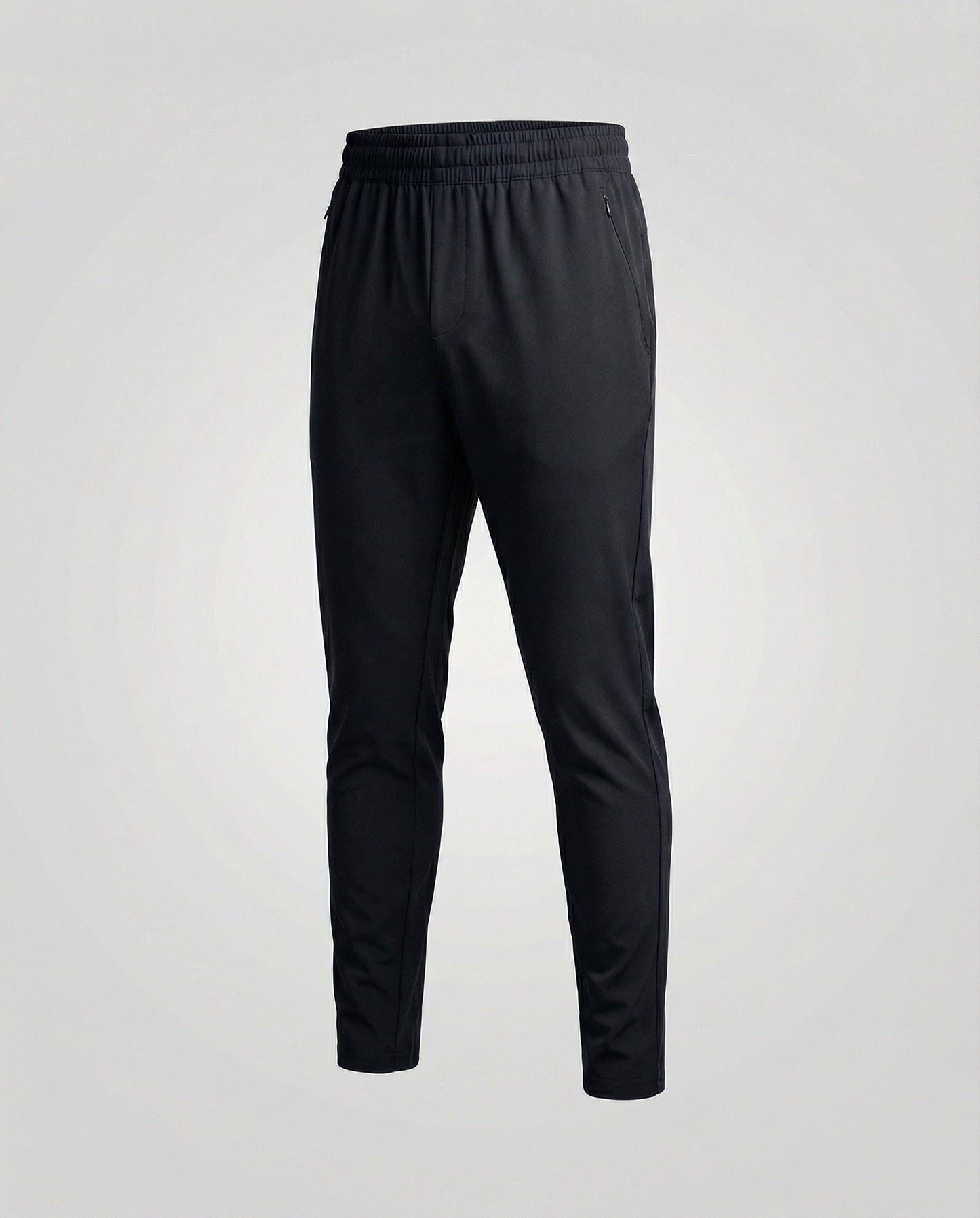 Heren Slim-fit Joggingbroek met Elastische Tailleband en Ritszakken