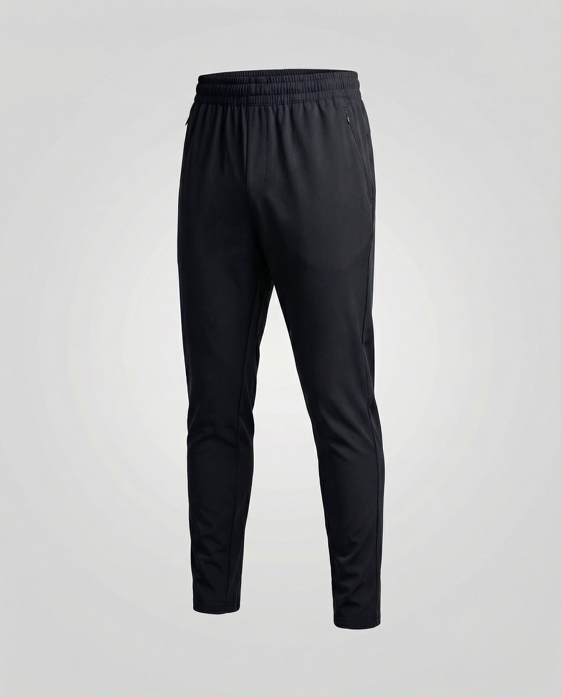 Heren Slim-fit Joggingbroek met Elastische Tailleband en Ritszakken