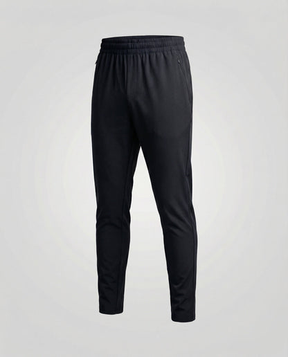 Heren Slim-fit Joggingbroek met Elastische Tailleband en Ritszakken