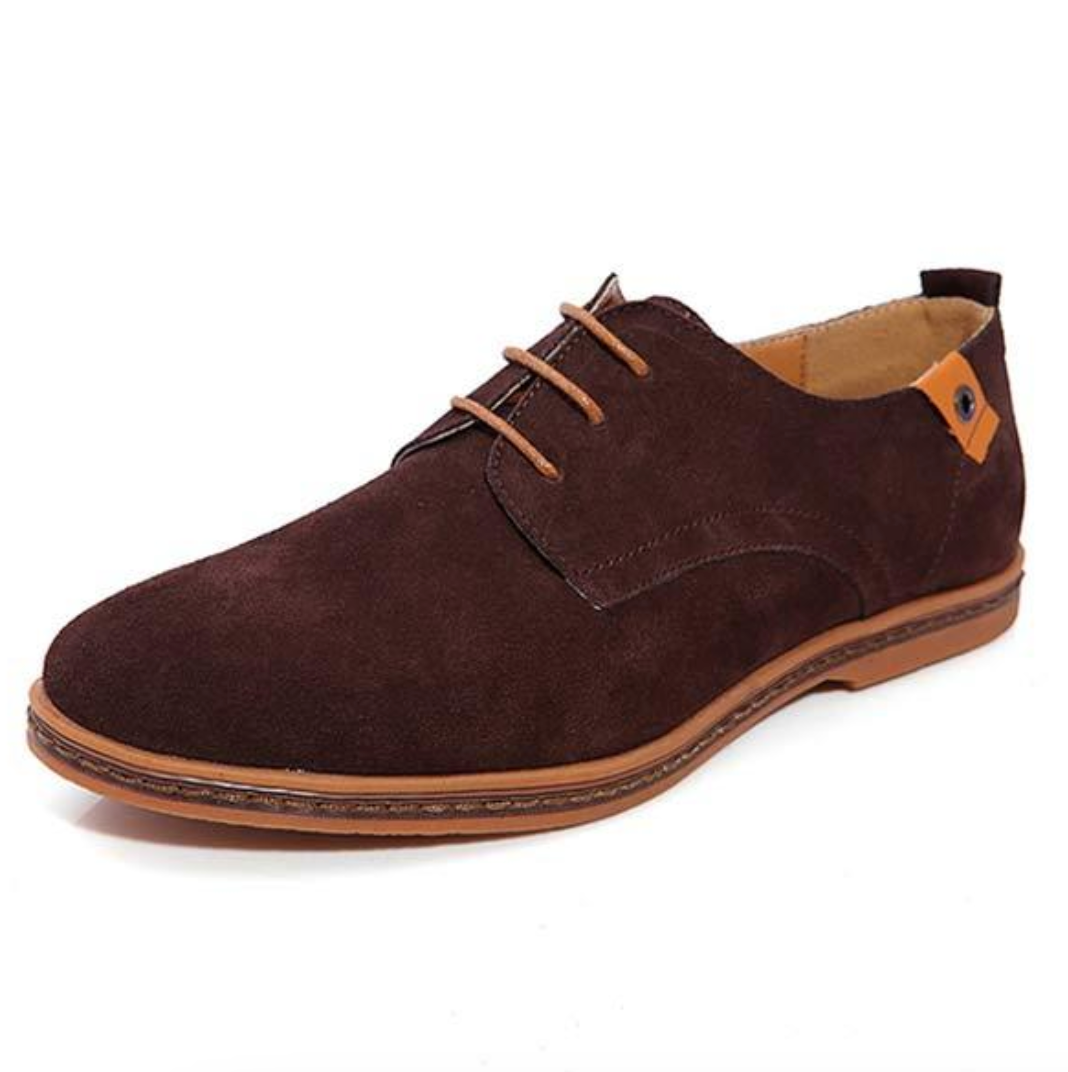 Heren Veterschoenen Klassiek met Vetersluiting Bruin