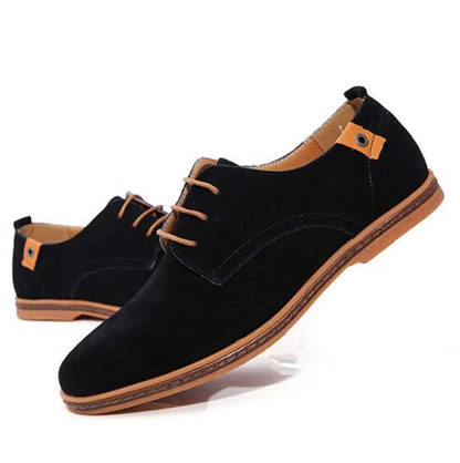 Heren Veterschoenen Klassiek met Vetersluiting Zwart