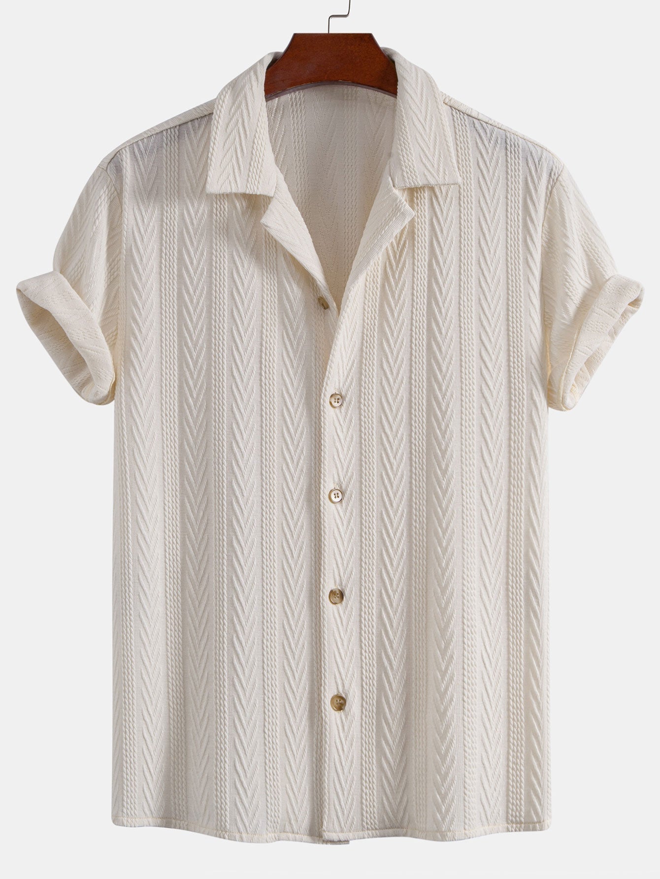 Heren Zomerset met Shirt Korte Mouw en Broek met Trekkoord