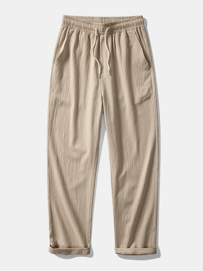 Heren Zomerset met Shirt Korte Mouw en Broek met Trekkoord